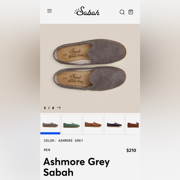 Handmade in Turkey - Men’s Sabah Shoes - Picture 6 of 8